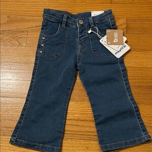 Mayoral Dark Blue Kids Flare Jeans